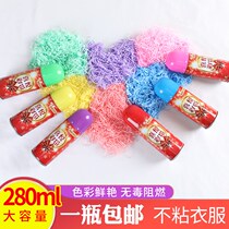 Spray ribbons to support birthday party wedding supplies Daquan no smell Christmas atmosphere does not touch wedding props