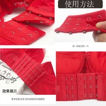 2021 new tightness lengthened buckle underwear row with four rows of three rows of buttons bra extension buckle lingerie buckle