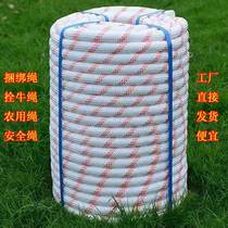 Rope nylon rope pull rope soft rope polypropylene outdoor high-altitude safety rope insurance rope truck binding rope wear-resistant