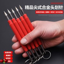 Special marker pen for ceramic tile drawing line tile needle tile knife hard manual tip fitter tool alloy multi-function