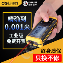Del rangefinder infrared measuring ruler laser measuring electronic ruler hand-held measuring instrument measuring room artifact