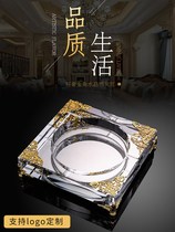 Luxurious Crystal Glass Ashtrays Creativity Personality Trends Fashion Home Living Room Office KTV Smoke Cylinders Custom