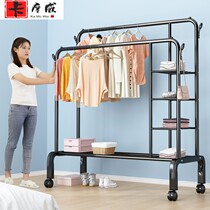 Simple wardrobe bedroom space dormitory folding clothes storage rack rental room Net Red assembly hanging wardrobe cabinet