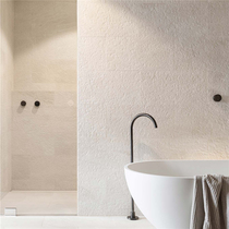 Wai Ji Feng imitation micro cement white tile bathroom kitchen Net red non-slip floor tiles bathroom balcony wall tiles