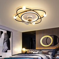 2021 new bedroom ceiling fan lamp ceiling fan lamp creative living room dining room big wind light luxury silent lamp