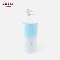 COSTA thermos cup sippy stainless steel cup adult large capacity accompanying Cup Cup Girls coffee cup