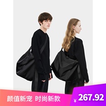 Xiaomi official website mens shoulder bag large capacity Sports Fitness Bag mens leisure backpack travel bag Tide brand women