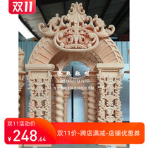 Wedding foam sculpture custom European castle Roman column arch Stage window Film and television commercial beauty Chen props