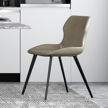 And Ton Modern Minimalist Dining Chair Nordic Light Lavish Stools Mad Horse Cortex Designer for Home Hotels Restaurant Chairs