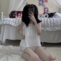 Baby Teeth-Pure Desire White Lace Set