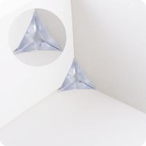 Drawer corner room corner bathroom dust-proof dust-proof dust-proof Crystal corner dust-proof Crystal Corner