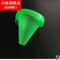 Red Worm Cup Nematodes Cup Plastic Funnel Cup Funnian shrimp feeder pitcher feeding ring fish tank feed ring