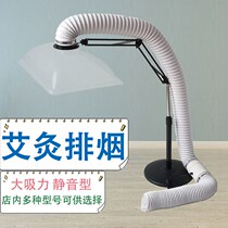 Special Fan for Moxibustion Moxibustion Exhaust Machine Household Small Smoking Artifact Exhaust Smoke Machine Mobile Health Care Hall