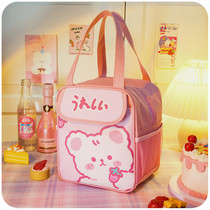 Childrens portable lunch bags rice boxes warm summer rice lunch bags bags hand-held office workers Japanese style