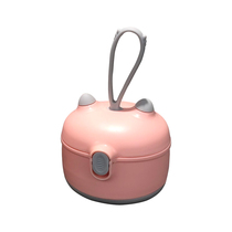 Bwoura cute baby out portable milk powder box multi-function sealed moisture-proof baby snacks supplement box