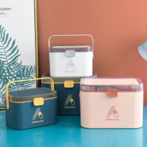 Medical cabinet household medicine cabinet home large capacity extra large medicine cabinet medical box portable medicine storage box first aid kit