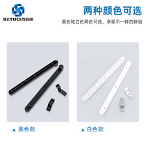 Hidden bookcase rail upper flip door modern flat push cabinet locker inner door hidden door side loading light track