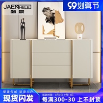 Jane Haoyi minimalist entrance cabinet modern simple chest cabinet entrance living room light luxury side cabinet bedroom locker
