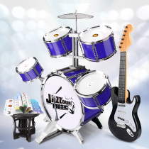 Drum Set for children Beginner Toy boy Baby Beating drum Musical Instrument Home Extra large jazz drum 3-6 years old 1