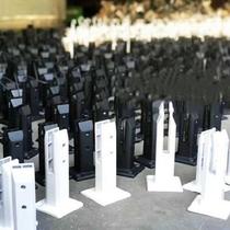 Support foot slope floor fastening installation 304 new hardware 90 degree glass clip Real estate fixture Hotel home improvement