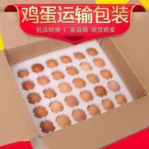 Goose egg tray express special earthen egg Pearl cotton egg tray shockproof drop foam tray express special packaging