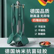 Food grade silicone shovel non-stick pot Special household kitchen utensils spoon spatula spatula shovel three-piece set set