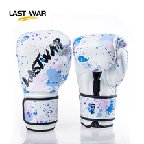 LAST WAR splashing ink boxing female Sanda training professional boxing gloves adult Muay Thai boxing sandbag Boxing