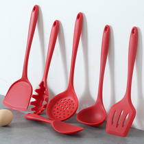 Household non-injury pot silicone spatula non-stick pan special shovel stir-frying Spoon soup spoon high temperature kitchen utensils set