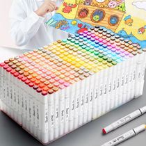Makale mark pen marker pen set 24 36 48 60 80 color painting color pen Primary school watercolor pen
