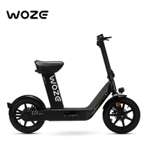 WOZE meatball new national standard electric bicycle small car battery car Adult female moped parent-child lithium electric car