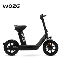 WOZE meatball new national standard electric bicycle small car battery car Adult female moped parent-child lithium electric car