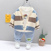 Baby Clothes Spring Autumn Split Suit Boy Toddler Foreign Air Newborn Male Baby One Year And Half Six Months Summer