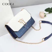 COOGI bag women wild trend Women bag 2021 new shoulder bag European and American ins small square bag ladies shoulder bag