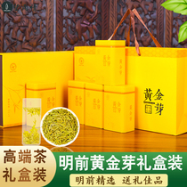 Golden bud tea 2021 new tea selection white tea Mingmei Green Tea Spring Tea 250g gift box tea