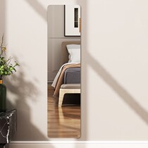 Mirror Wall self-adhesive splicing full-body household mirror bathroom patch dressing mirror dormitory bedroom soft wall fitting mirror