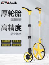 Laisai Erniu rangefinder wheel hand push roller rangefinder measuring road vehicle mechanical digital display outdoor Rolling ruler measurement