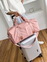 Tide brand sports fitness bag large capacity travel bag female dry and wet separation light waterproof storage student duffel bag