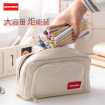 Pen pouch ins day series 2021 new pop girl lead pencil case elementary school student large capacity pencil case boy pencil case