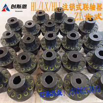 Motor customized HL elastic sleeve pin coupling ZL nylon tooth type LX with brake wheel TL cancellation Rod back wheel