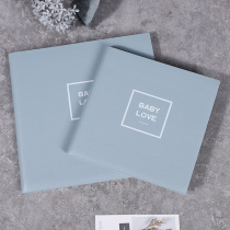 Childrens photo book custom commemorative book photo studio leather photo book making baby growth record book to customize