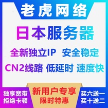 Japan CN2 server VPS Solid-state cloud host direct connection with wide high-speed independent IP rental Yahoo e-commerce shop