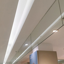 Glass blocking wall factory direct sales fixed smoke blocking wall fireproof tempered glass custom smoke blocking wall