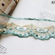 Curtain ears bottom edge lace fabric hem thickening accessories lace accessories embroidery 6cm sofa Dragon