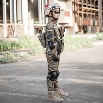 Childrens camouflak suit Special Bing boy Army Training Costume Expands training Performance Costume Summer Camp