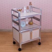 Beauty salon bed storage trolley small cabinet hairdressing tool car barber shop hair dyeing special storage rack mobile cart