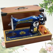 Electric old-fashioned sewing machine home authentic Bee flying man clothes car Shanghai tailoring machine foot pedal table