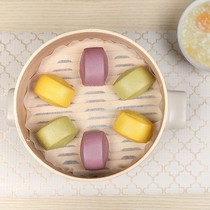 Steamed buns bread pad paper disposable bu zhan you zheng long bu D