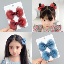 Sweet headdress pearlescent mesh hair clip 07