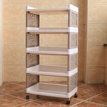Barber shop towel rack wheeled trolley five-layer storage layer beauty salon car wash shop family kitchen all use