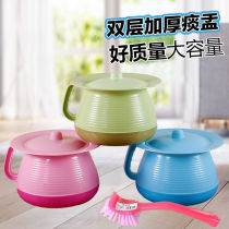 Thickened childrens spittoon urinal toilet for men and women with lid baby baby adult pregnant woman plastic urinal urine bucket